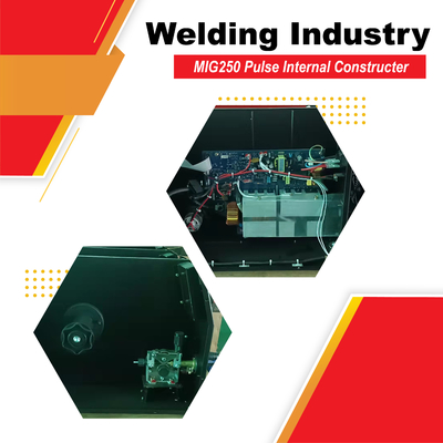 One Phase 250A Mig Pulse Welding Machines For aluminum alloy