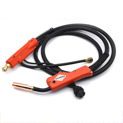 AB Grip Mig Welding Torch Spare Parts 500A Gas Cooled 1.6mm Wire Diameter
